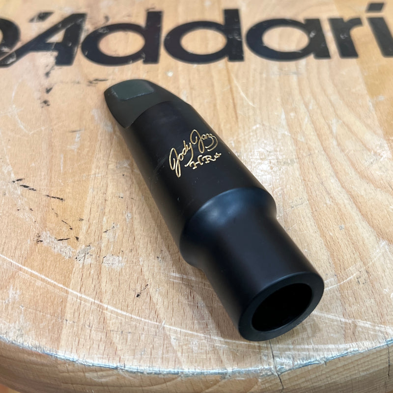 USED JodyJazz HR* Hard Rubber Baritone Saxophone Mouthpiece Model 5 (.090 Tip) w/ Power Ring Ligature