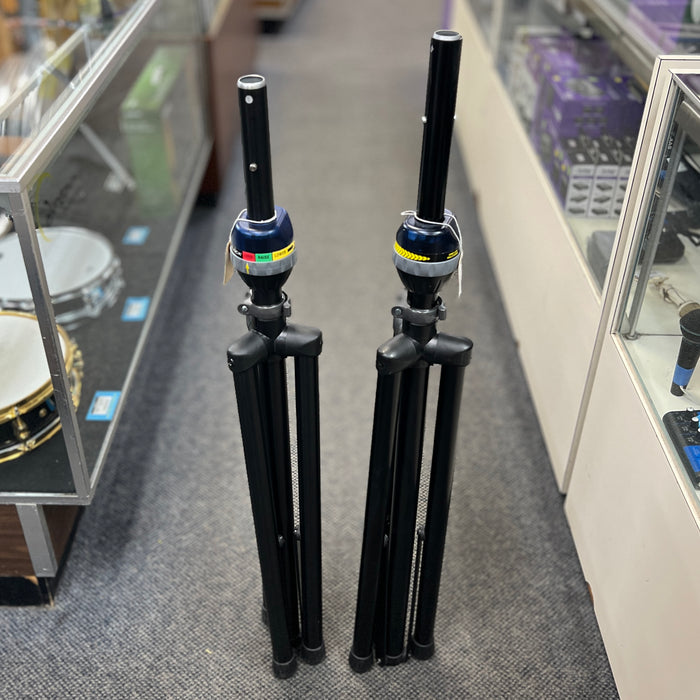 USED Ultimate Support TS-90B Telelock Speaker Stands, PAIR