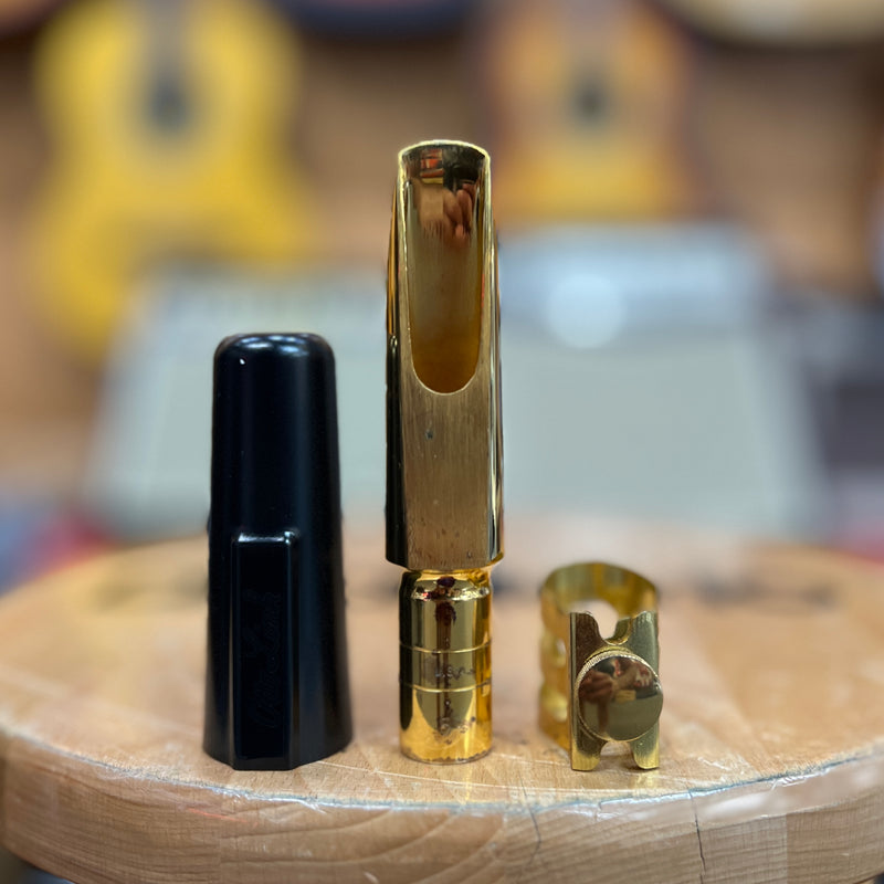 USED Ottolink Super Tone Master Baritone Saxophone Mouthpiece Kit, 5 Star *
