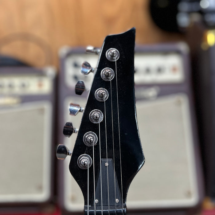USED Brand X "RG" Style Electric Guitar, Black