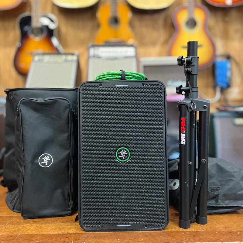 USED Mackie ShowBox All-in-One Performance Rig w/ Carrying Bag & Proline Speaker Stand