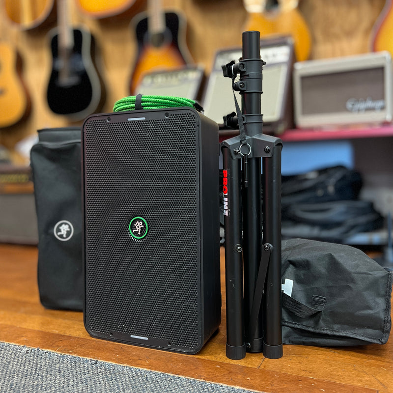 USED Mackie ShowBox All-in-One Performance Rig w/ Carrying Bag & Proline Speaker Stand
