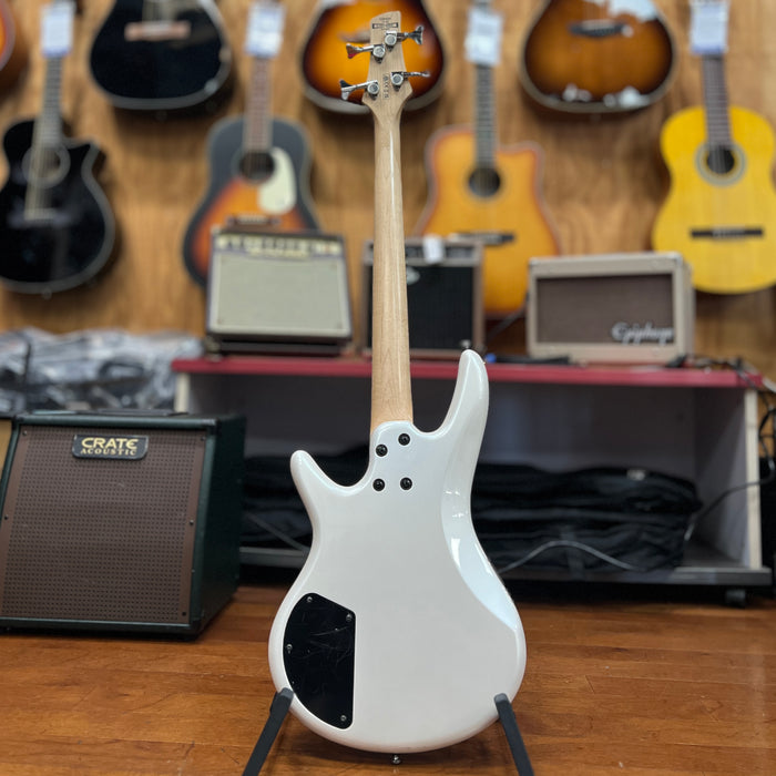 USED Ibanez miKro GSRM20 Electric Bass (Pearl White) Short Scale