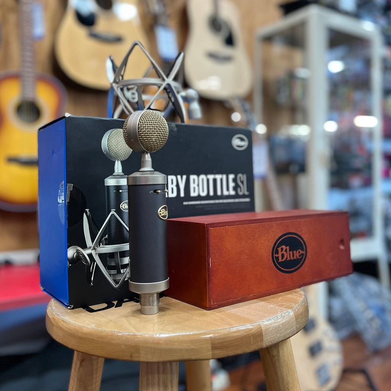 USED Blue Microphones Baby Bottle SL Condenser Microphone W/Box and Shockmount