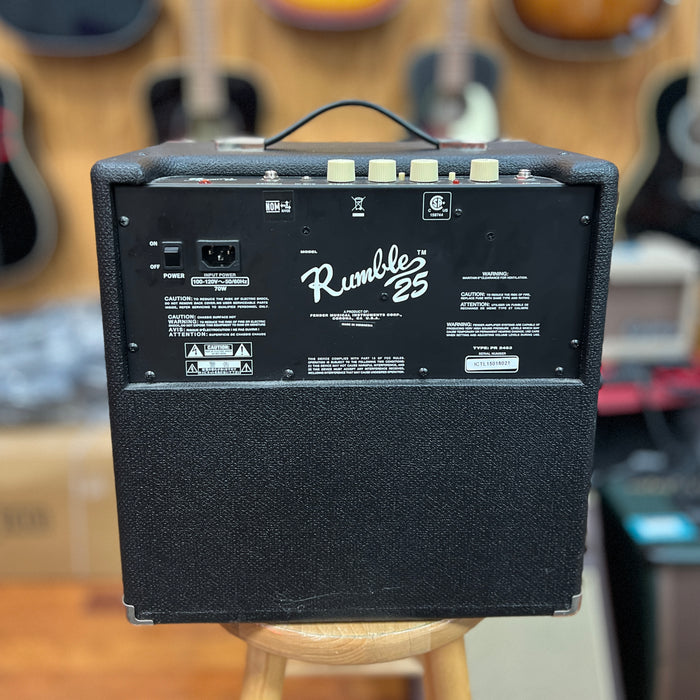 USED Fender Rumble 25 Bass Combo Amp