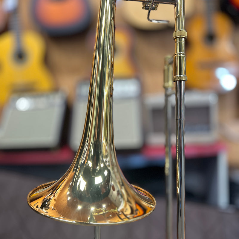 MINT USED Jupiter JTB1150FQ Performance Series F-Attachment Trombone Lacquer Yellow Brass
