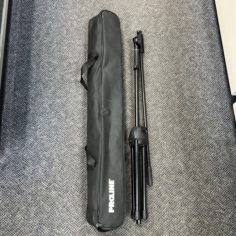 USED Proline Mic Pack - Microphone Stand, Clip, and Carry Bag