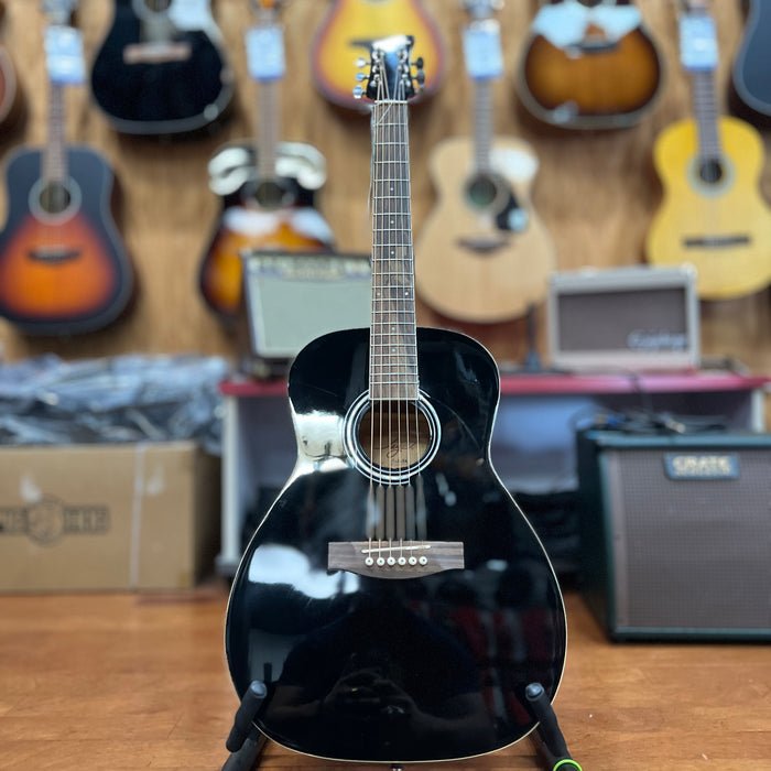 USED Jay Turser JJ-43 Acoustic Guitar, Black