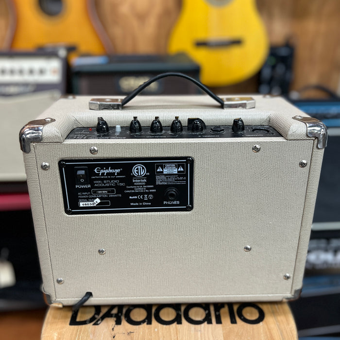 USED Epiphone Studio Acoustic 15C Guitar Combo Amp