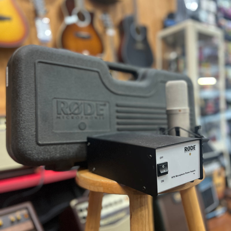 USED RODE NTK Condenser Microphone w/ Case
