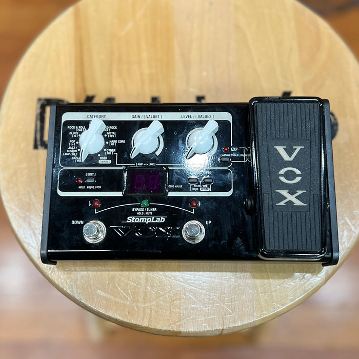 USED Vox StompLab IIG Modeling Guitar Effects Pedal