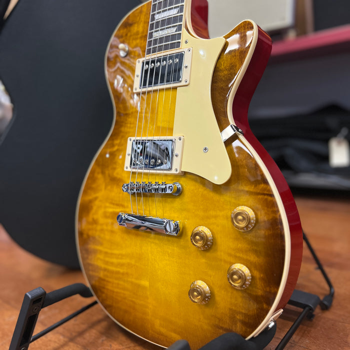 USED Heritage Standard H-150 Electric Guitar, Dirty Lemon Burst w/HSC
