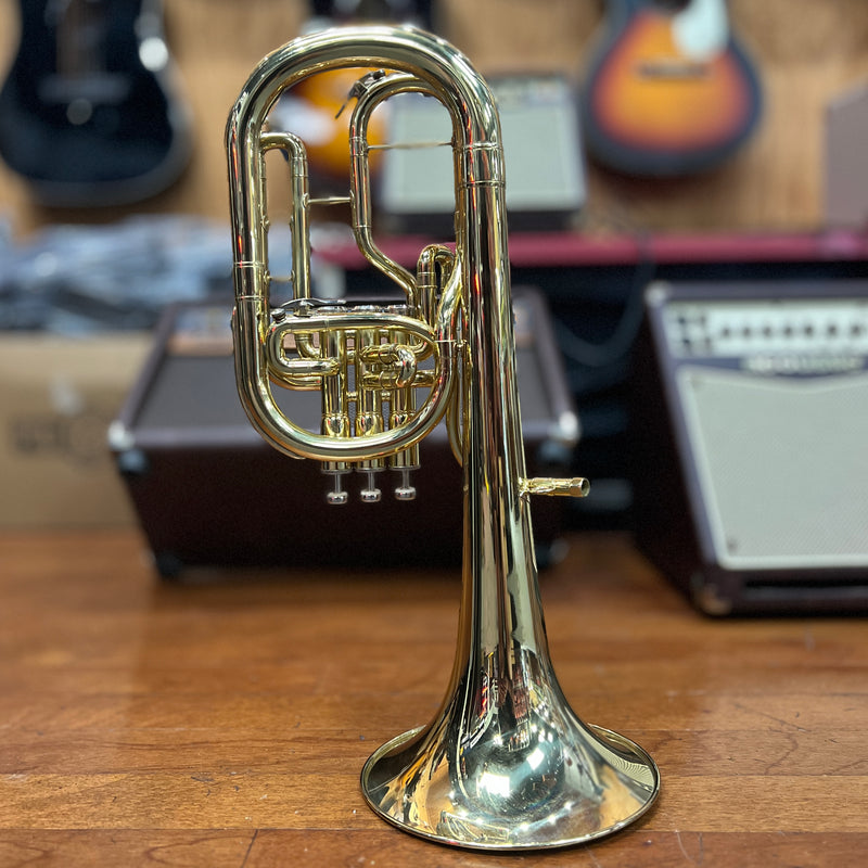 USED MOZ Alto Horn w/ Hard Case & Mouthpiece