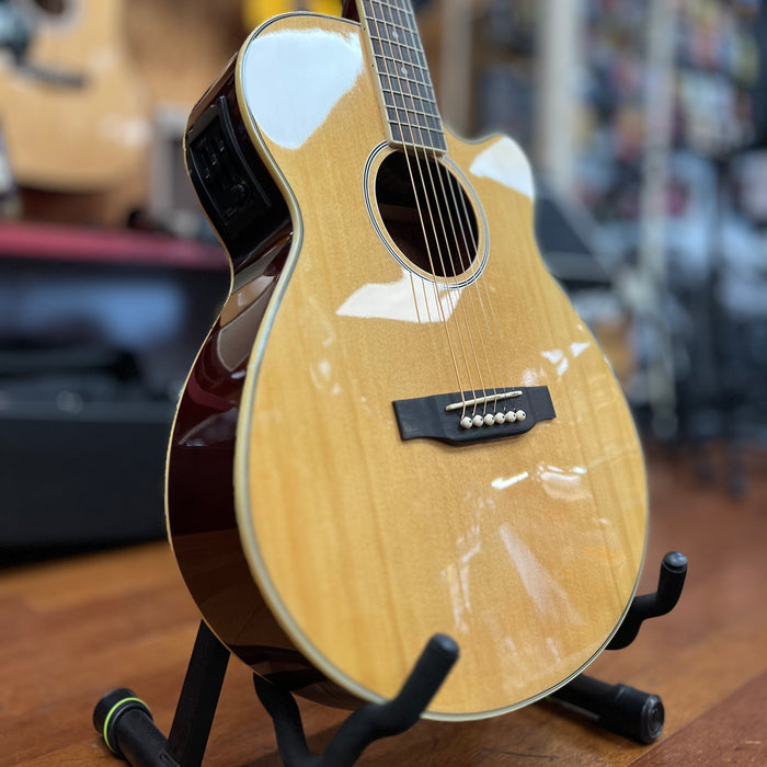 USED Epiphone PR-4E NA Acoustic/Electric Guitar, Natural