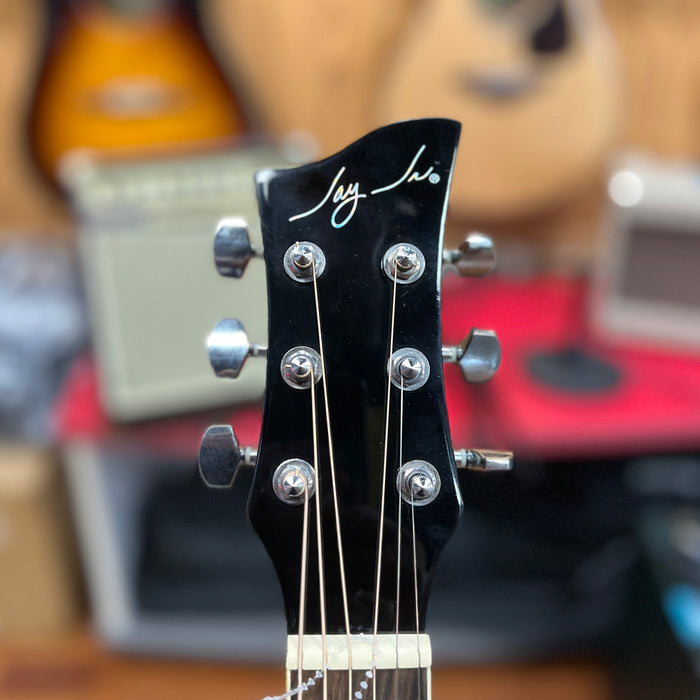 USED Jay Turser JJ-43 Acoustic Guitar, Black