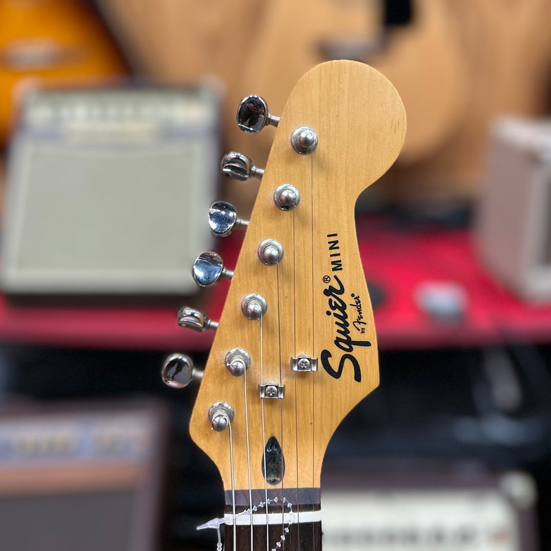 USED Squier Mini Stratocaster Short-Scale Electric Guitar, Black