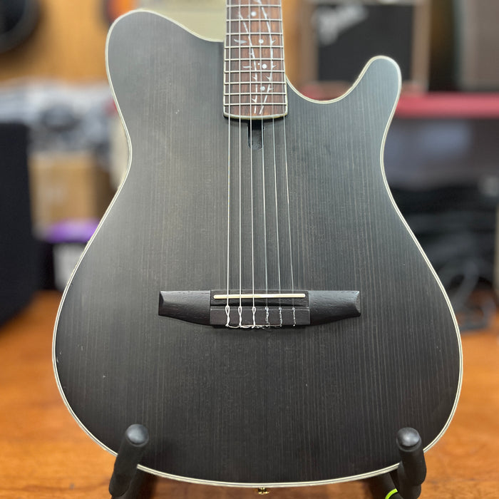 USED Ibanez TOD10NTKF Tim Henson Signature Nylon Guitar, Black