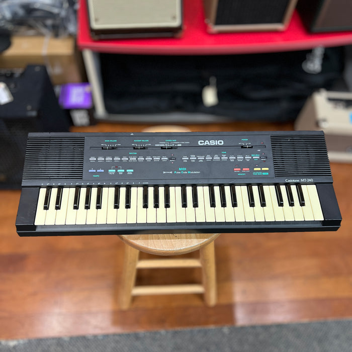 VINTAGE Casio Casiotone MT-240 49-Key Synthesizer Keyboard