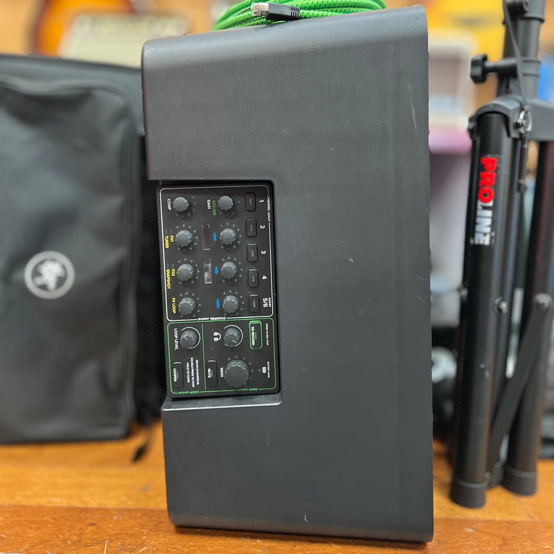 USED Mackie ShowBox All-in-One Performance Rig w/ Carrying Bag & Proline Speaker Stand