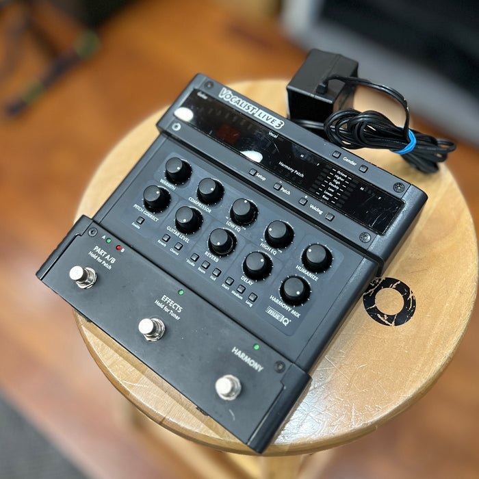USED DigiTech Vocalist Live 3 Harmony Pitch Correction Vocal Processor
