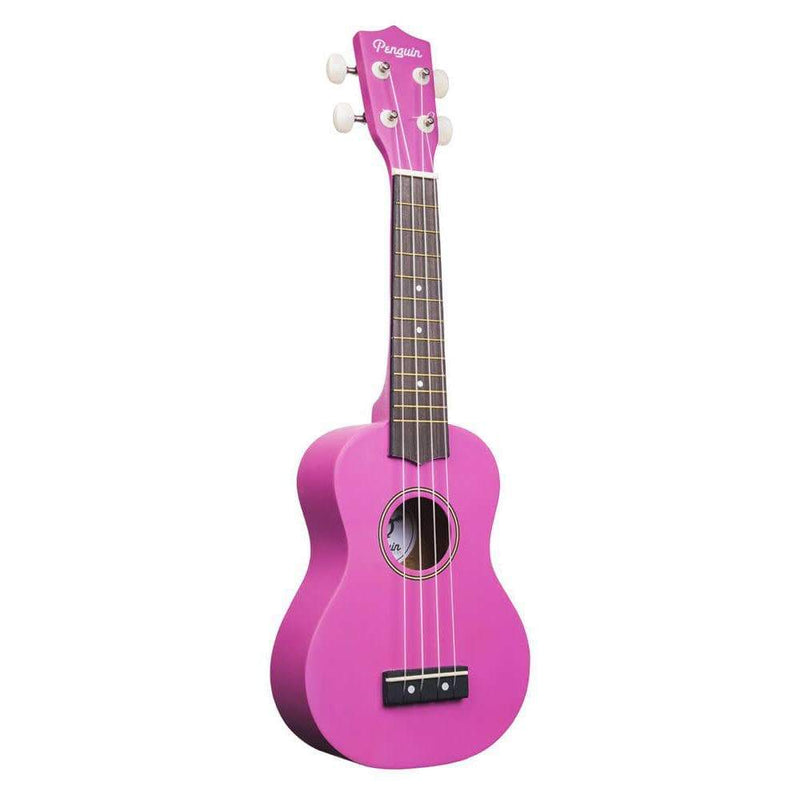 Amahi PGUK Penguin Student Ukulele with Bag, Purple-Dirt Cheep