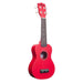 Amahi PGUK Penguin Student Ukulele with Bag, Red-Dirt Cheep