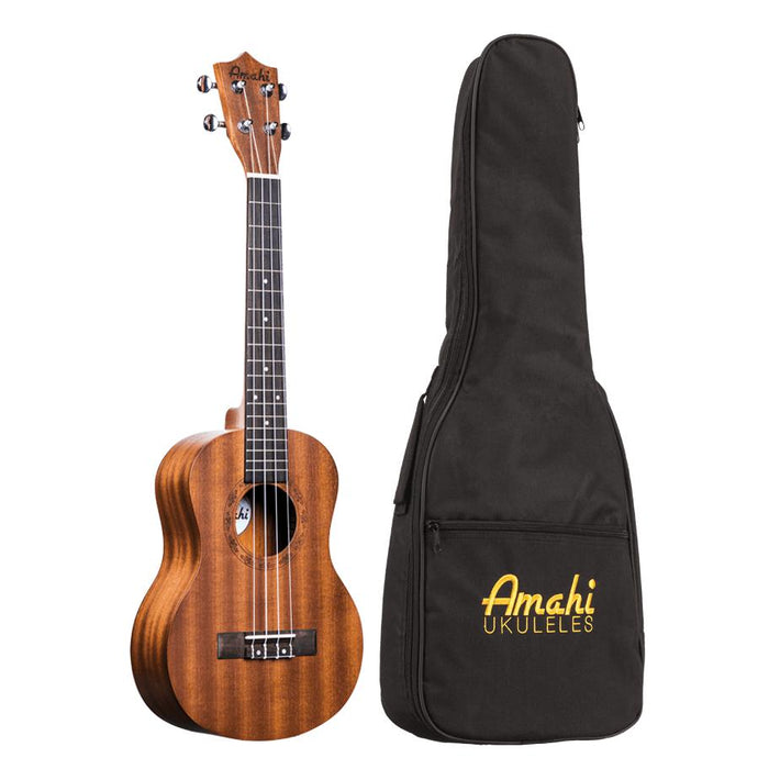 Amahi UK210T Tenor Mahagony Ukulele With Deluxe Bag-Dirt Cheep