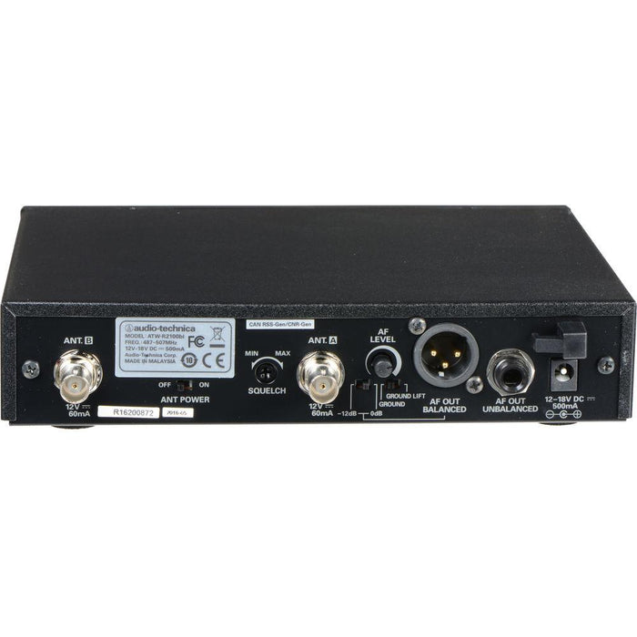 Audio-Technica ATW-2120BI Wireless Handheld Microphone System (487.125 to 506.500M Hz)