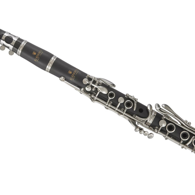 Blessing BCL1287 Standard Series Bb Clarinet Outfit, Nickel Keys