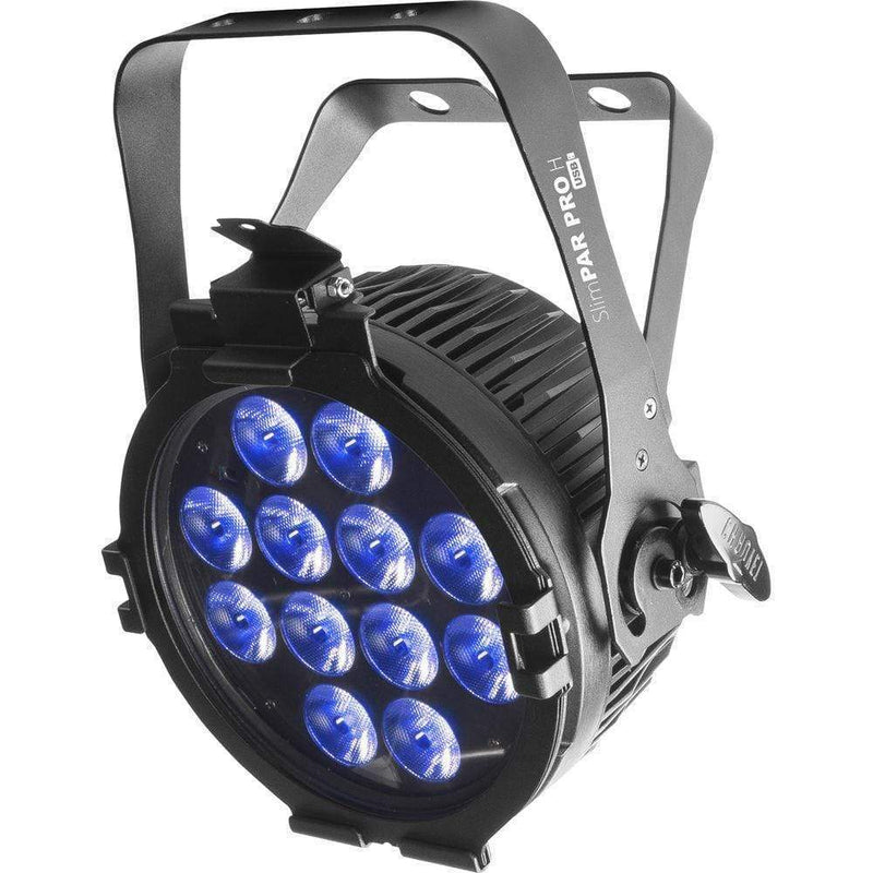 CHAUVET DJ SlimPAR Pro H USB Low-Profile RGBAW+UV LED PAR (Black)-Dirt Cheep