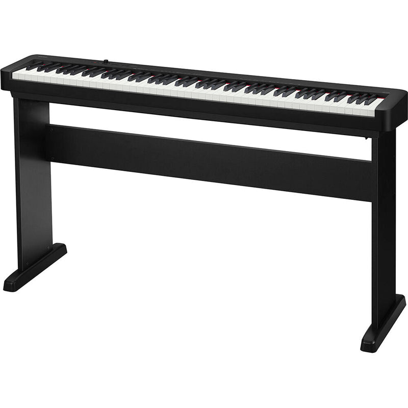 Casio CS-46 Wooden Stand for CDP-S150 / S160 / S350 / S360 Digital Pianos (Black)