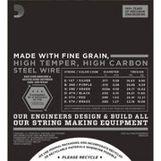 D'Addario ECG24 Flat Wound Electric Guitar Strings Set, Chromes, Jazz Light, 011-.050-Dirt Cheep