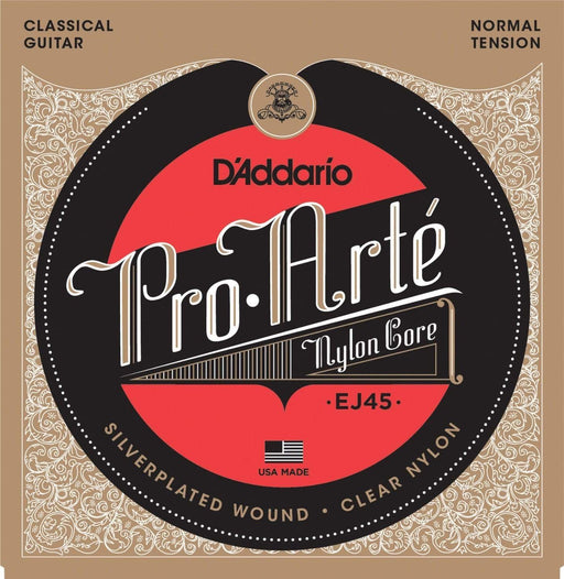 D'Addario EJ45 Pro-Arte Nylon Classical Guitar Strings, Normal Tension-Dirt Cheep