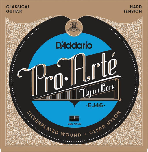 D'Addario EJ46 Pro-Arte Nylon Classical Guitar Strings, Hard Tension-Dirt Cheep