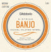 D'Addario EJ61 Nickel Wound Banjo Strings - .010-.023 Medium 5-Str-Dirt Cheep