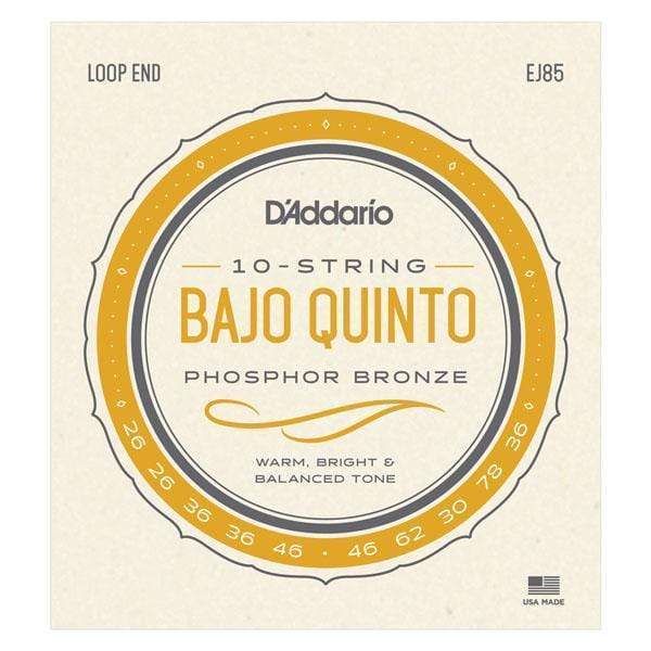 D'Addario EJ85 Bajo Quinto Strings-Dirt Cheep