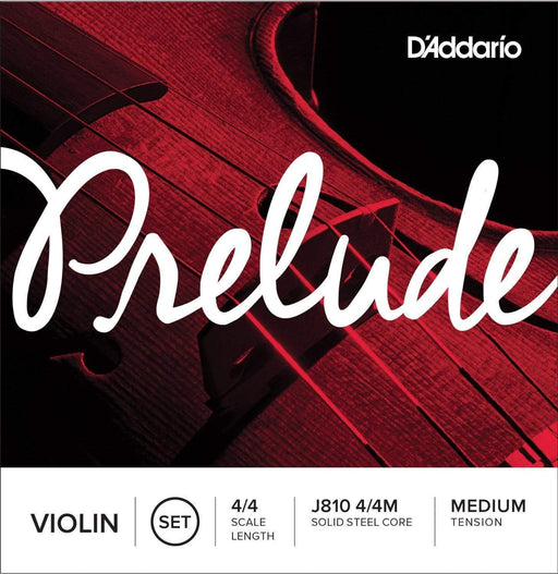 D'Addario J810 4/4M Prelude Violin String Set, 4/4 Medium-Dirt Cheep