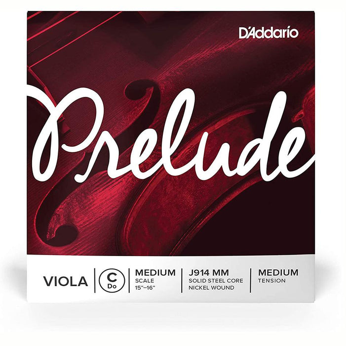 D'Addario Prelude J914 Viola Single C String, Medium Scale, Medium Tension