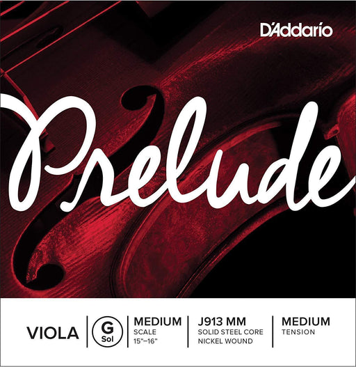 D'Addario Prelude Viola Single G String, Medium Scale, Medium Tension J913-Dirt Cheep