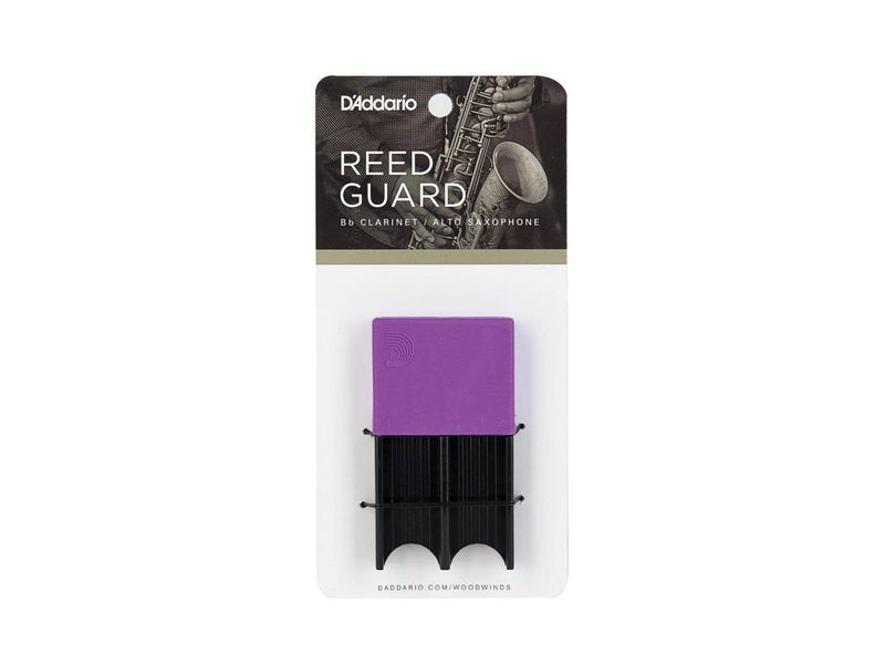D'Addario Woodwinds Reed Guard for Clarinet and Saxophone, Purple-Dirt Cheep