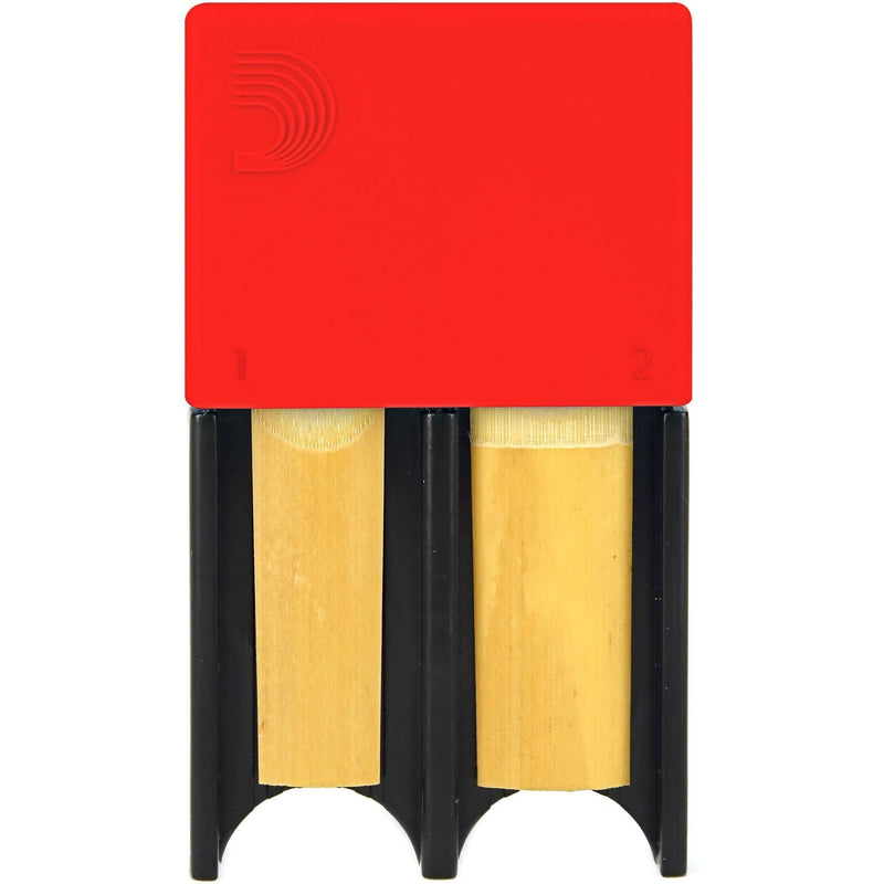D'Addario Woodwinds Reed Guard for Clarinet and Saxophone, Red-Dirt Cheep