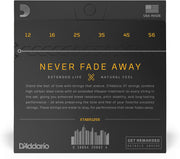 D'Addario XT 80/20 Bronze Acoustic Guitar Strings, Extended Low End (XTABR1256)-Dirt Cheep