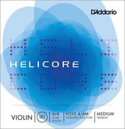 D'addario H310 4/4M Helicore Violin Set 4/4, Medium Tension-Dirt Cheep