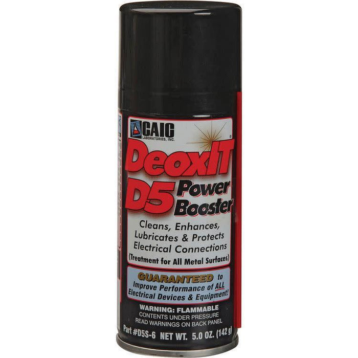 DeoxIT D5S-6 Contact Cleaner, 5% Spray, 5 oz
