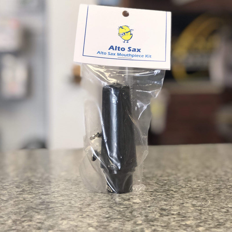 Dirt Cheep Standard Alto Saxophone Mouthpiece Kit, Includes Ligature and Cap-Dirt Cheep