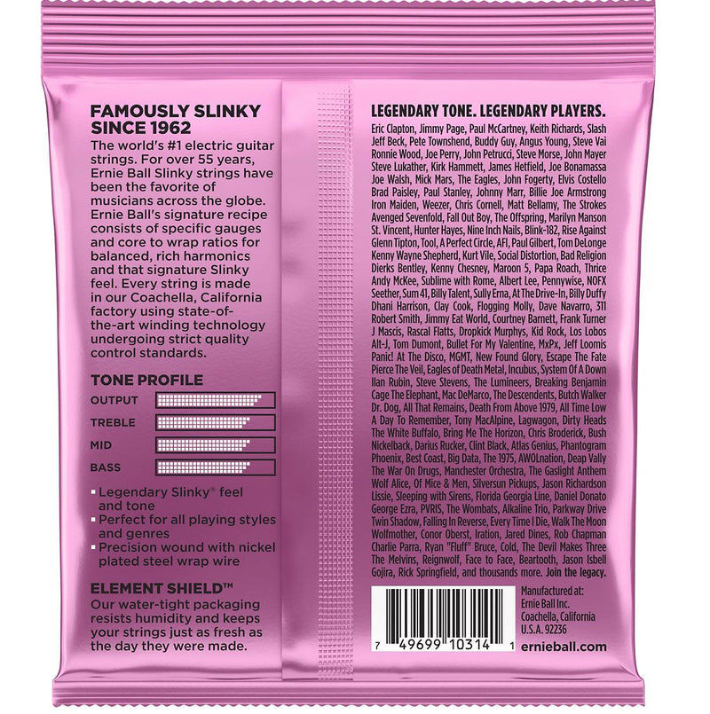 Ernie Ball 2213 Mega Slinky Nickel Wound Electric Guitar Strings - Gauge 10.5 - 48-Dirt Cheep