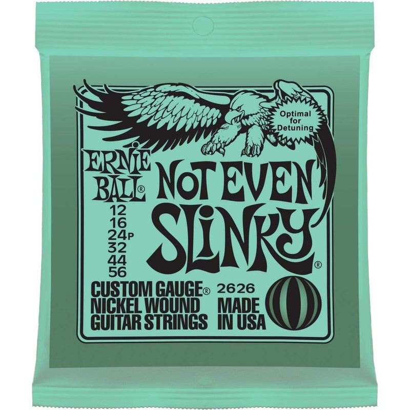 Ernie Ball 2626 Not Even Slinky Nickel Wound Set, .012 - .056-Dirt Cheep