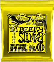 Ernie Ball 2627 Beefy Slinky Nickel Wound Set, .011 - .054-Dirt Cheep