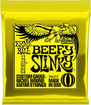 Ernie Ball 2627 Beefy Slinky Nickel Wound Set, .011 - .054-Dirt Cheep