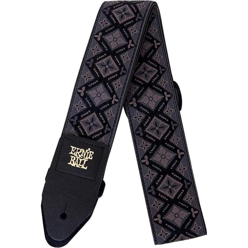 Ernie Ball P04093 Jacquard Guitar Strap, Regal Black-Dirt Cheep
